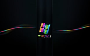 Windows 7 colorful logo HD wallpaper