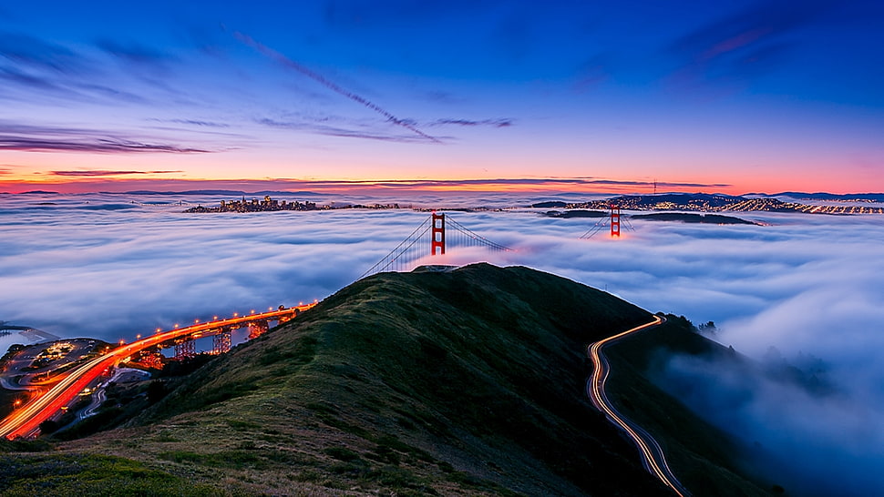 Golden Gate Bridge, San Francisco USA HD wallpaper