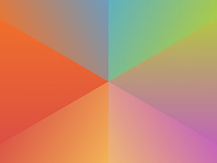 multicolored optical illusion, minimalism