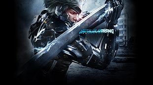 Metal Gear Rising game wallpaper screenshot, Metal Gear Rising: Revengeance, Raiden, video games