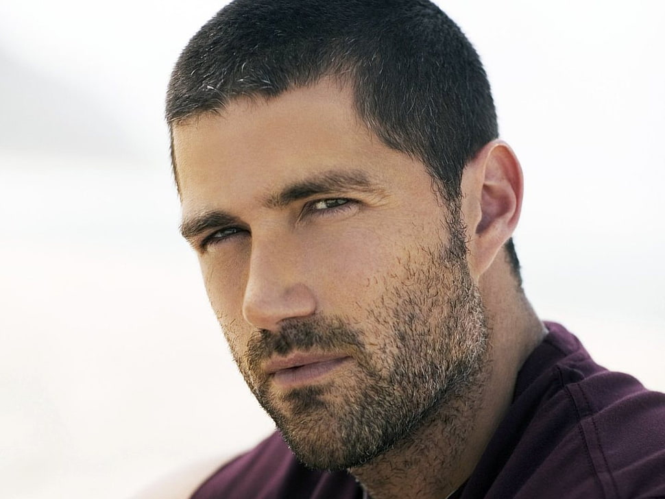 man in maroon crew-neck top HD wallpaper