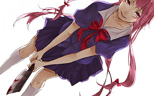 anime girl character in sailor uniform