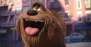 Golden retriever from Secret Life of Pets character