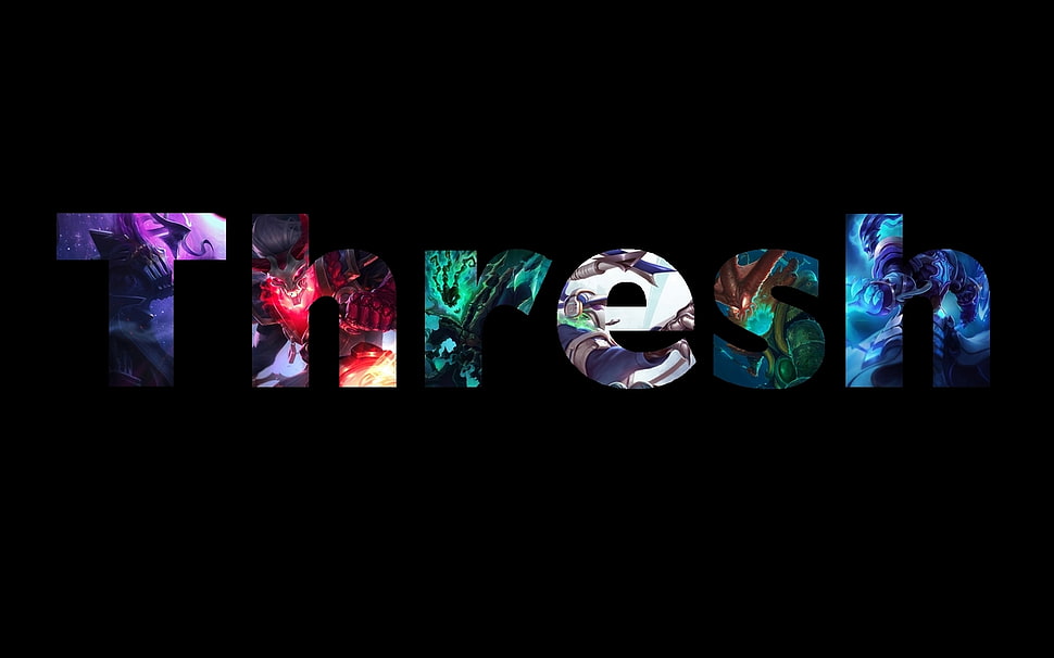 thresh logo, Thresh, Summoner's Rift, Dark Star, Blitzcrank (League of Legends) HD wallpaper