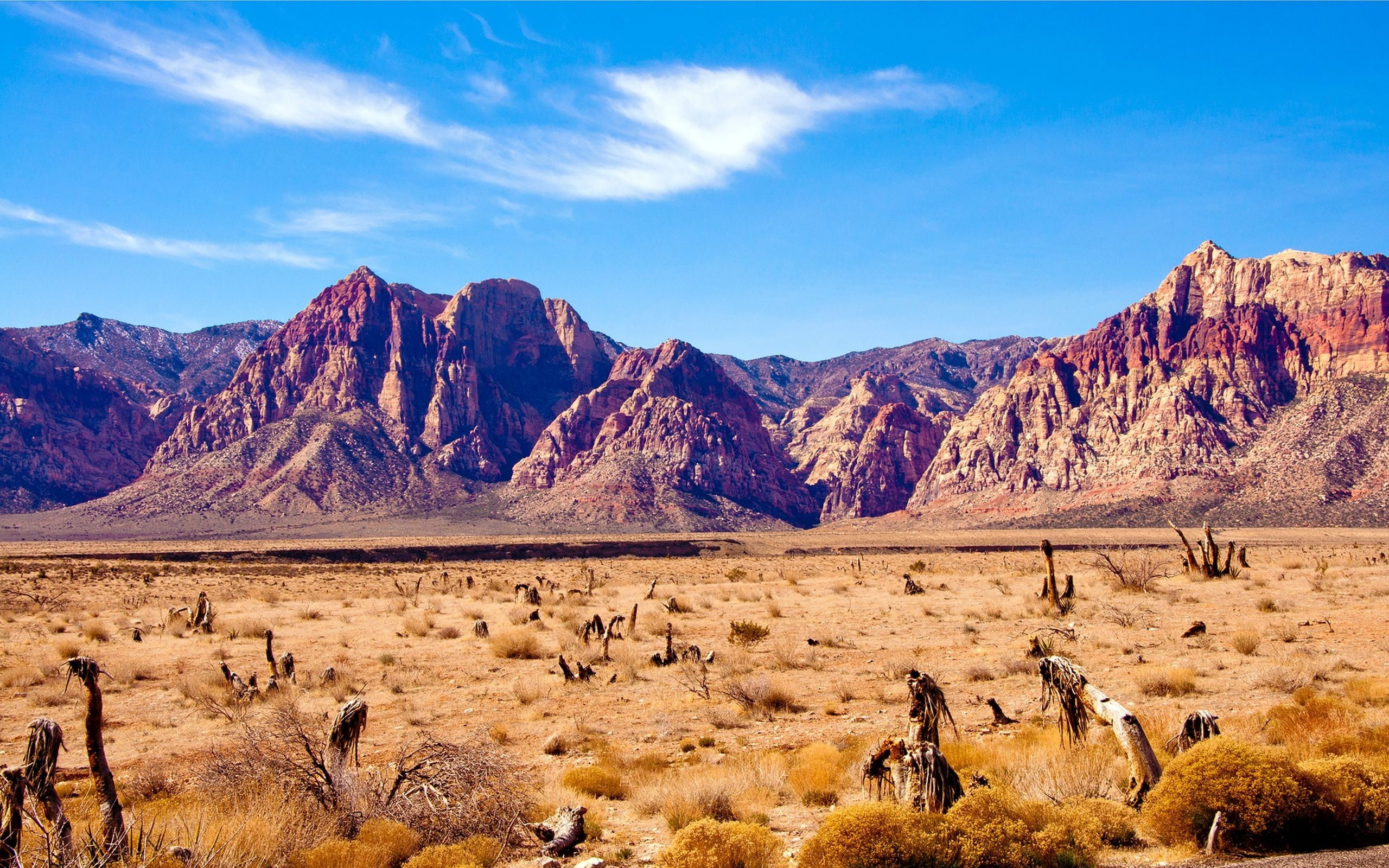 Desert mountain, Las Vegas, Red Rock Canyon, desert HD wallpaper | Wallpaper  Flare