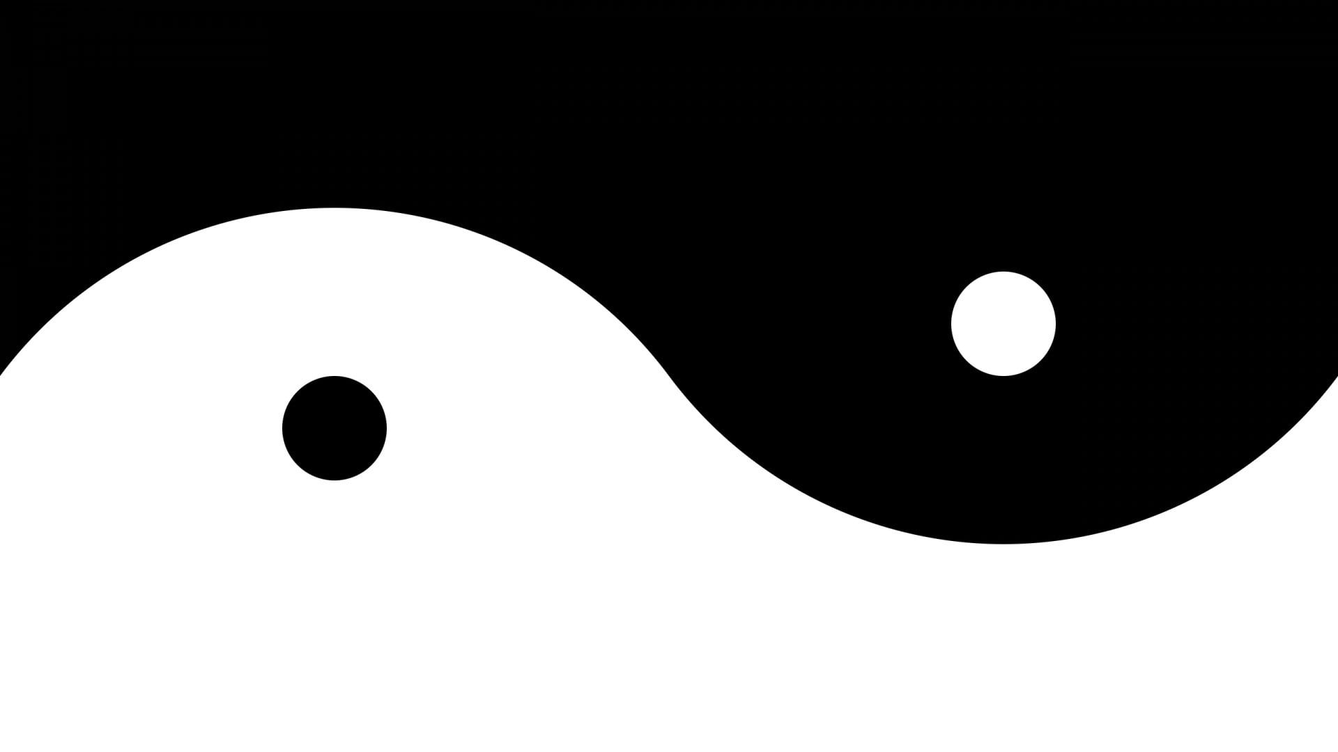 Yin-Yang logo, Yin and Yang