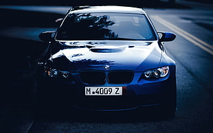 blue BMW car, vehicle, car, BMW 3 Series