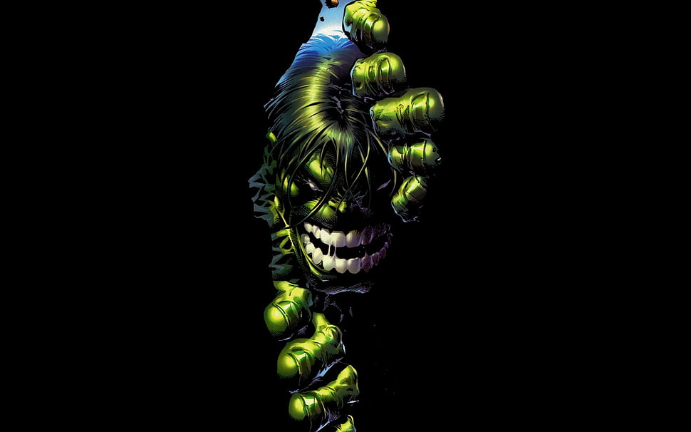 The Incredible Hulk digital art HD wallpaper