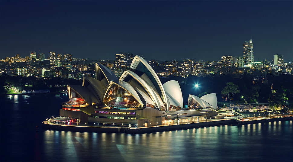 Opera House Sydney Australia, sea, city, Sydney, Sydney Opera House HD wallpaper