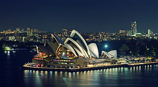 Opera House Sydney Australia, sea, city, Sydney, Sydney Opera House