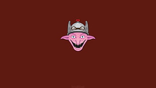 pink demon emoji