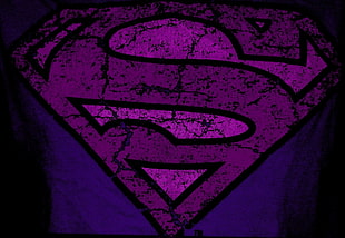 close up photography of superman logo