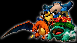 PoKeMoN digital wallpaper