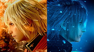 Final Fantasy collage \digital wallpaper, video games, Final Fantasy, Final Fantasy XV