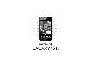 black Samsung Galaxy SII