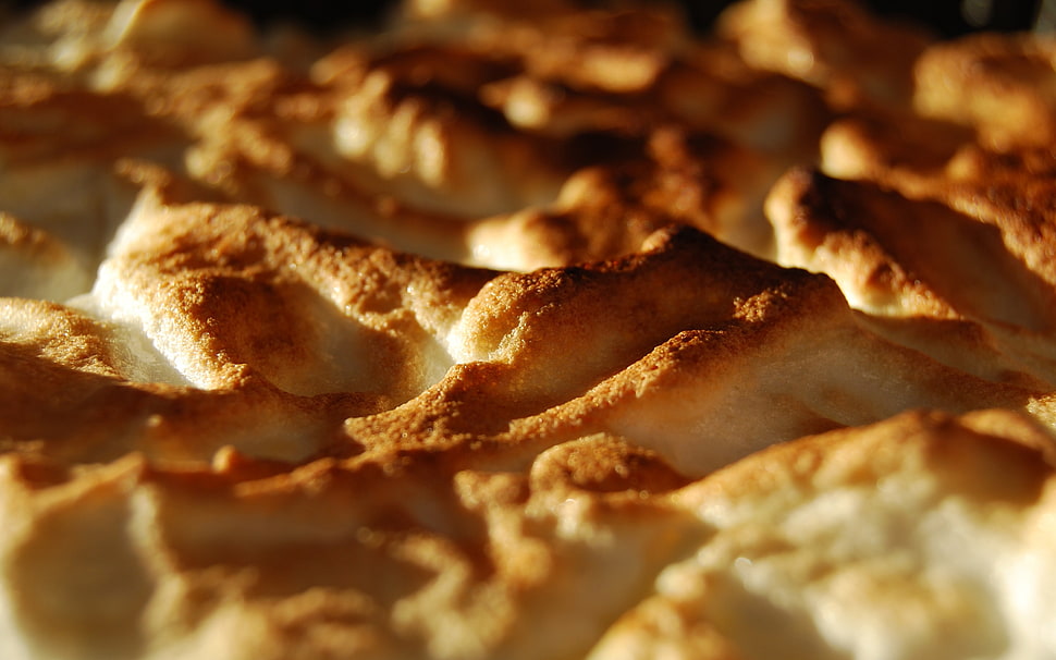 close up photo of cooked pastry HD wallpaper