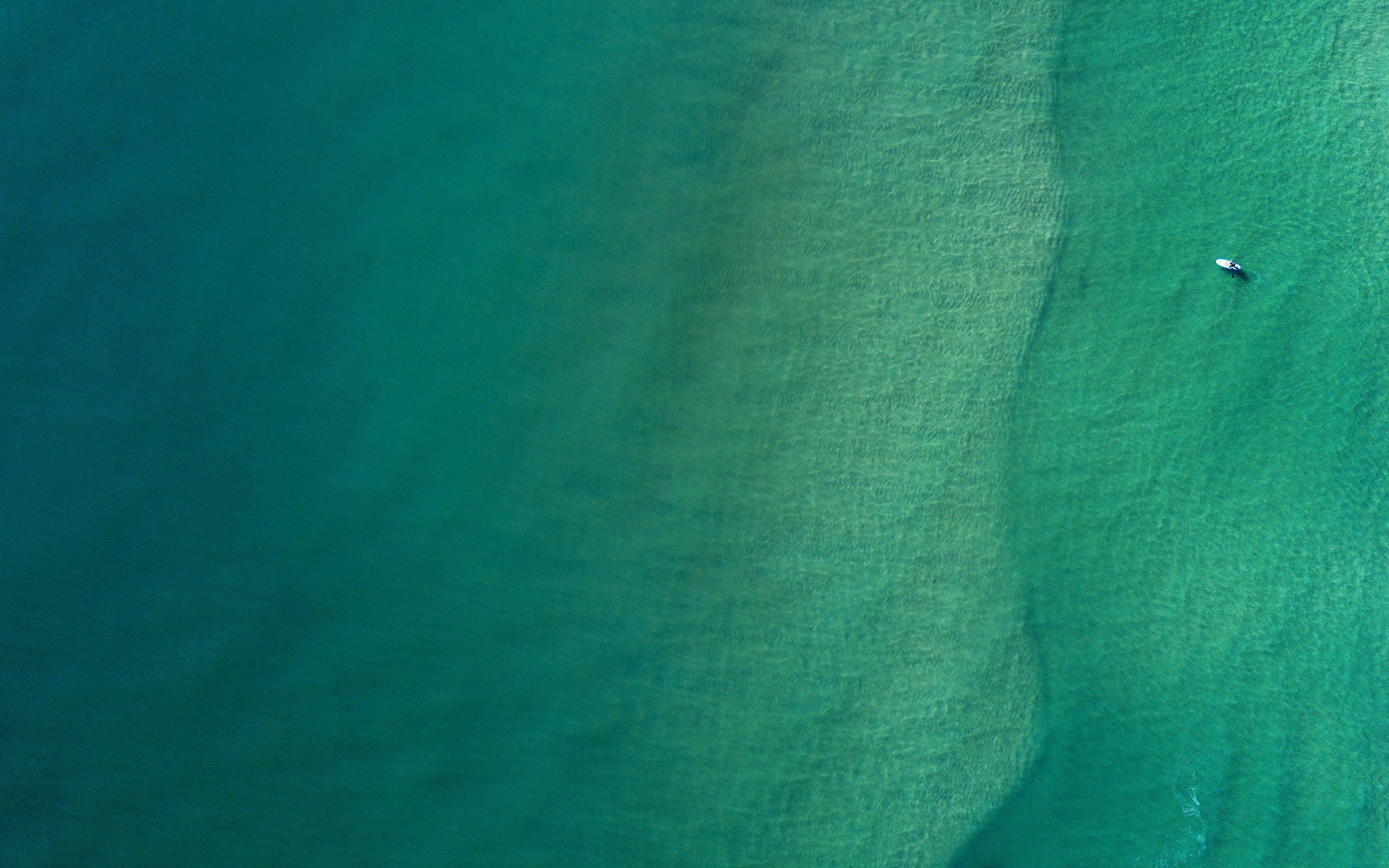 aerial view photography of body of water