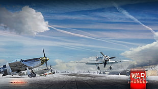 War Thunder game poster, War Thunder, airplane, Gaijin Entertainment, video games HD wallpaper