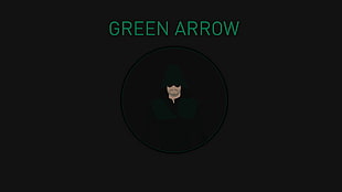 Green Arrow text on black background, Arrow (TV series), Green Arrow