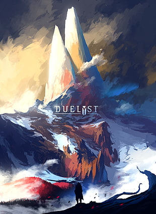 Duelist game digital wallpaper, Duelyst