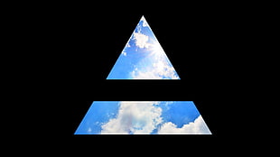 blue cloudy sky, Thirty Seconds To Mars, 30 seconds to mars, Jared Leto, Mars HD wallpaper