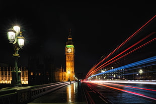 time lapse photo of Big Ben