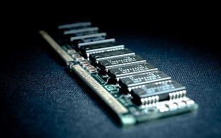 green SODIMM RAM stick, technology, RAM (Computing) HD wallpaper
