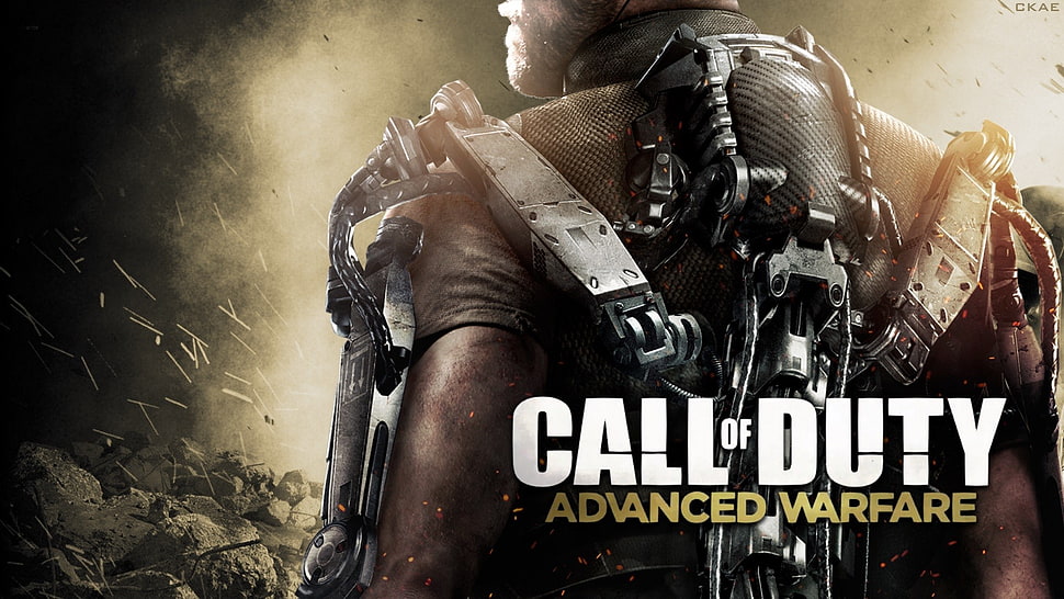Call of Duty Advanced Warfare game poster HD wallpaper