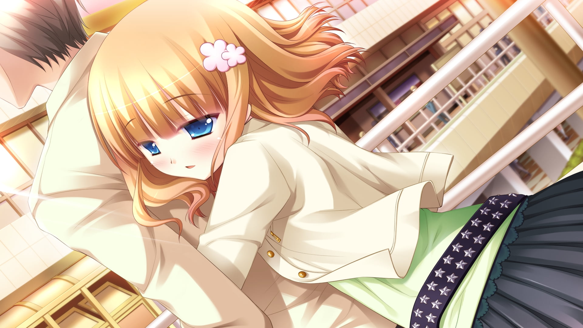 3840x2160 resolution | female anime character with blonde hair ...