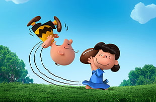 Peanuts movie illustration HD wallpaper