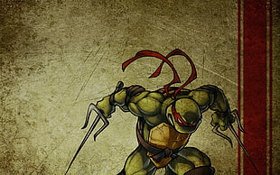 TMNT Ralph digital wallpaper, Teenage Mutant Ninja Turtles, Raphael HD wallpaper