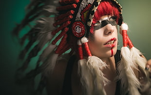 native american costume HD wallpaper