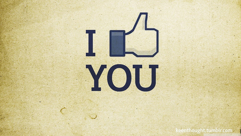 i like you illustration, quote, Facebook HD wallpaper
