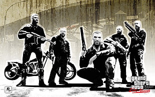 Grand Theft Auto 4 digital poster HD wallpaper