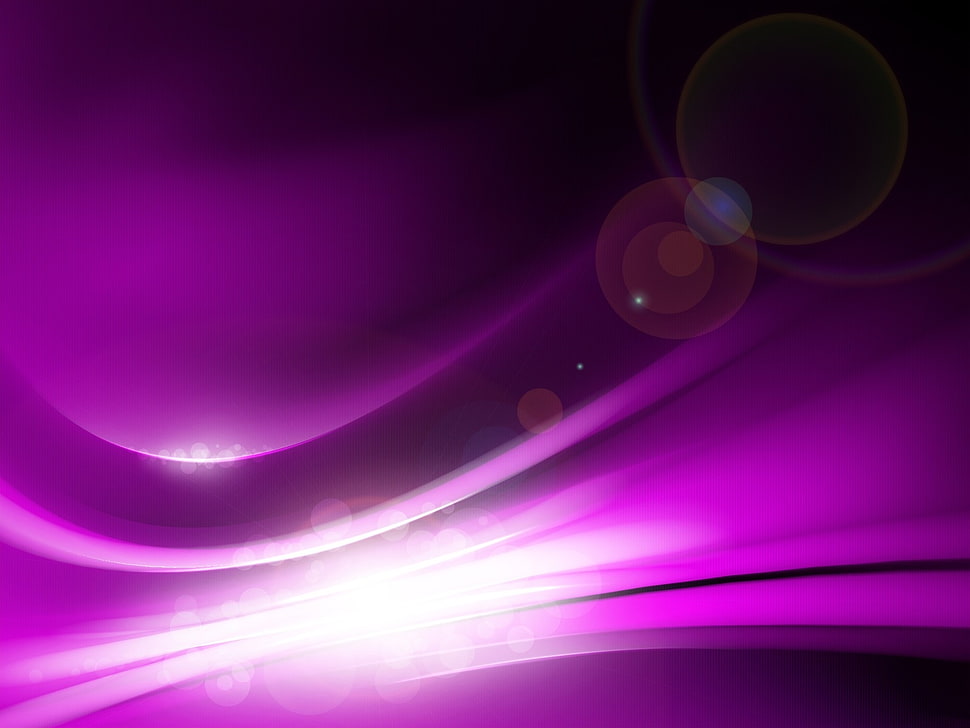 purple and white waves digital wall paper HD wallpaper