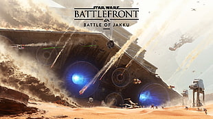 Star Wars Battlefront graphic wallpaper, concept art, video games, Star Wars: Battlefront
