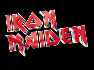 Iron Maiden logo, Iron Maiden, music, heavy metal, metal