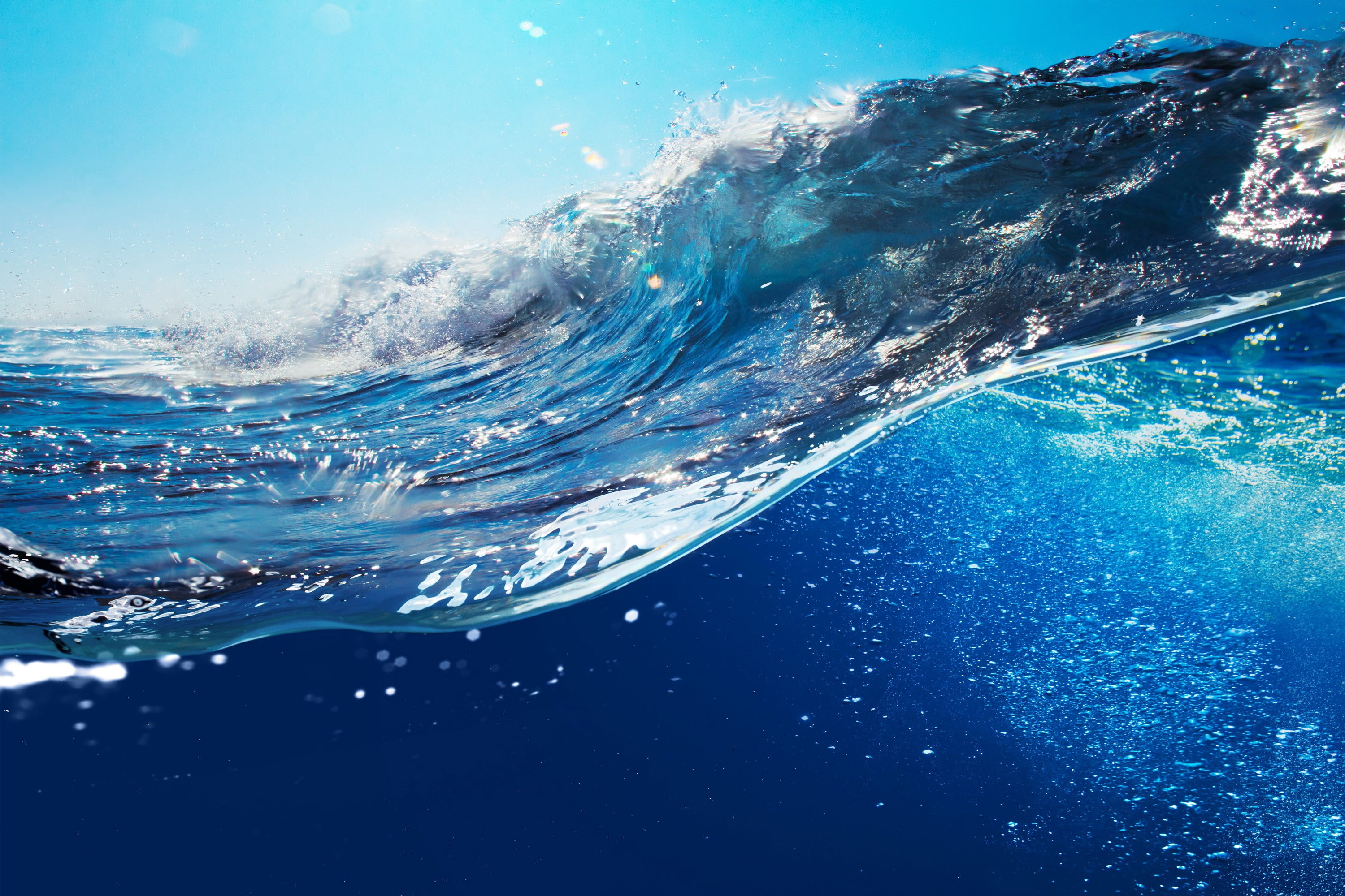 sea waves, sea, water, waves HD wallpaper.