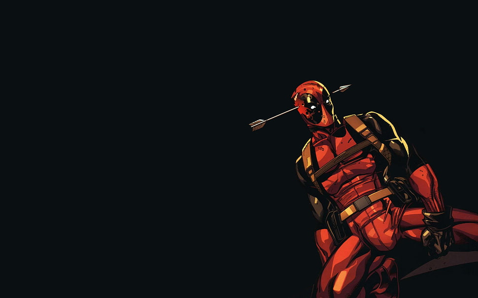 Deadpool illustration HD wallpaper