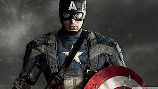 Captain America 3D wallpaper, Captain America, Captain America: The First Avenger, Chris Evans HD wallpaper