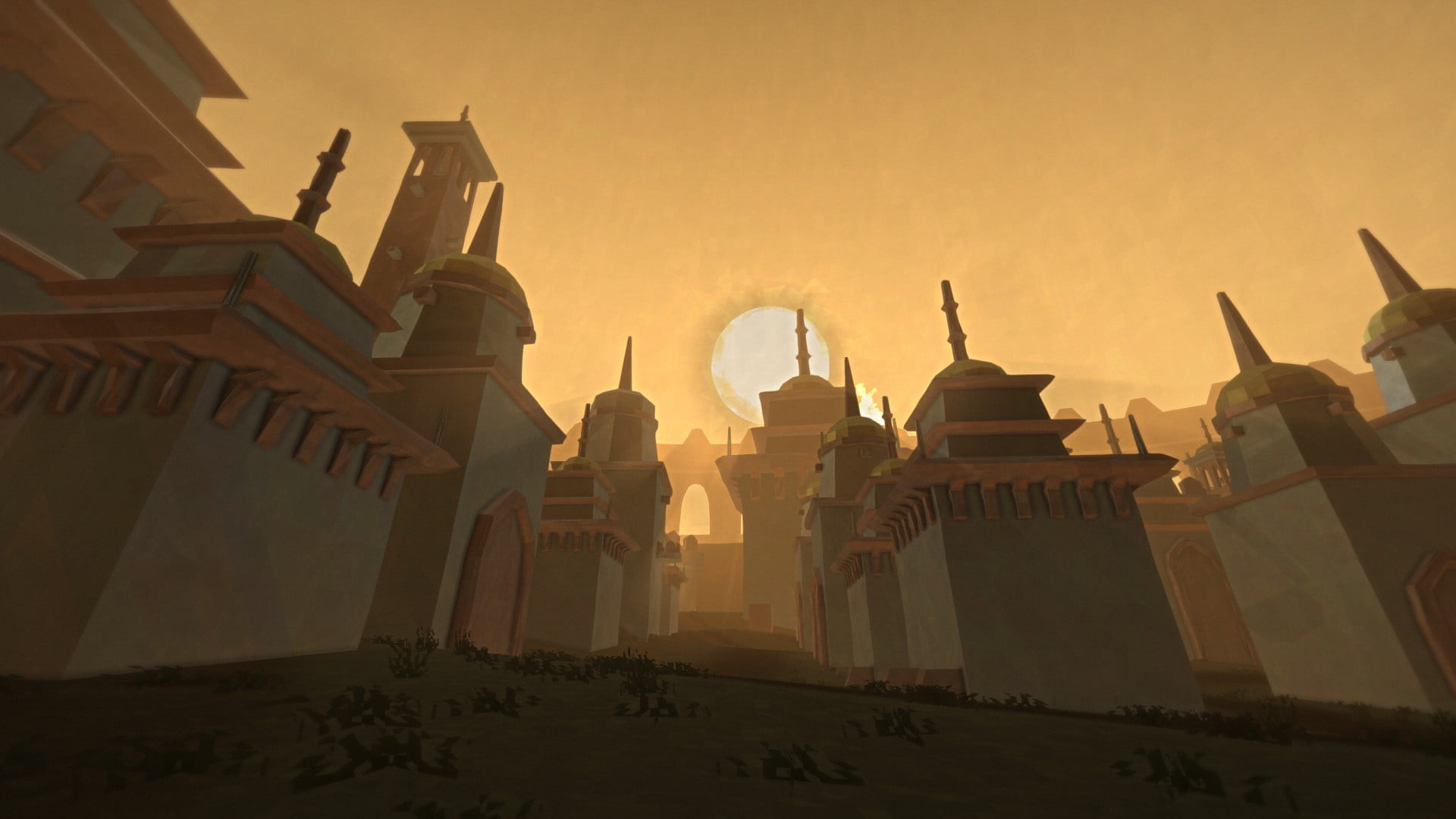 Temple city. Фрагмент башни солнца. Sun-Sun screenshot.