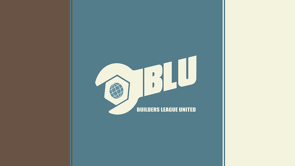BLU logo, Team Fortress 2, Blu HD wallpaper