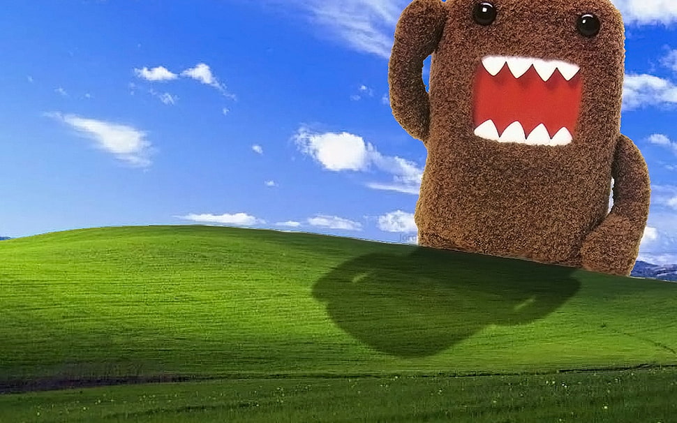 Domo Kun on Windows XP wallpaper HD wallpaper