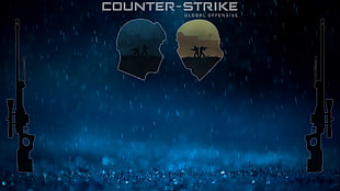 Counter Strike game poster, Counter-Strike: Global Offensive, Accuracy International AWP, Counter-Strike