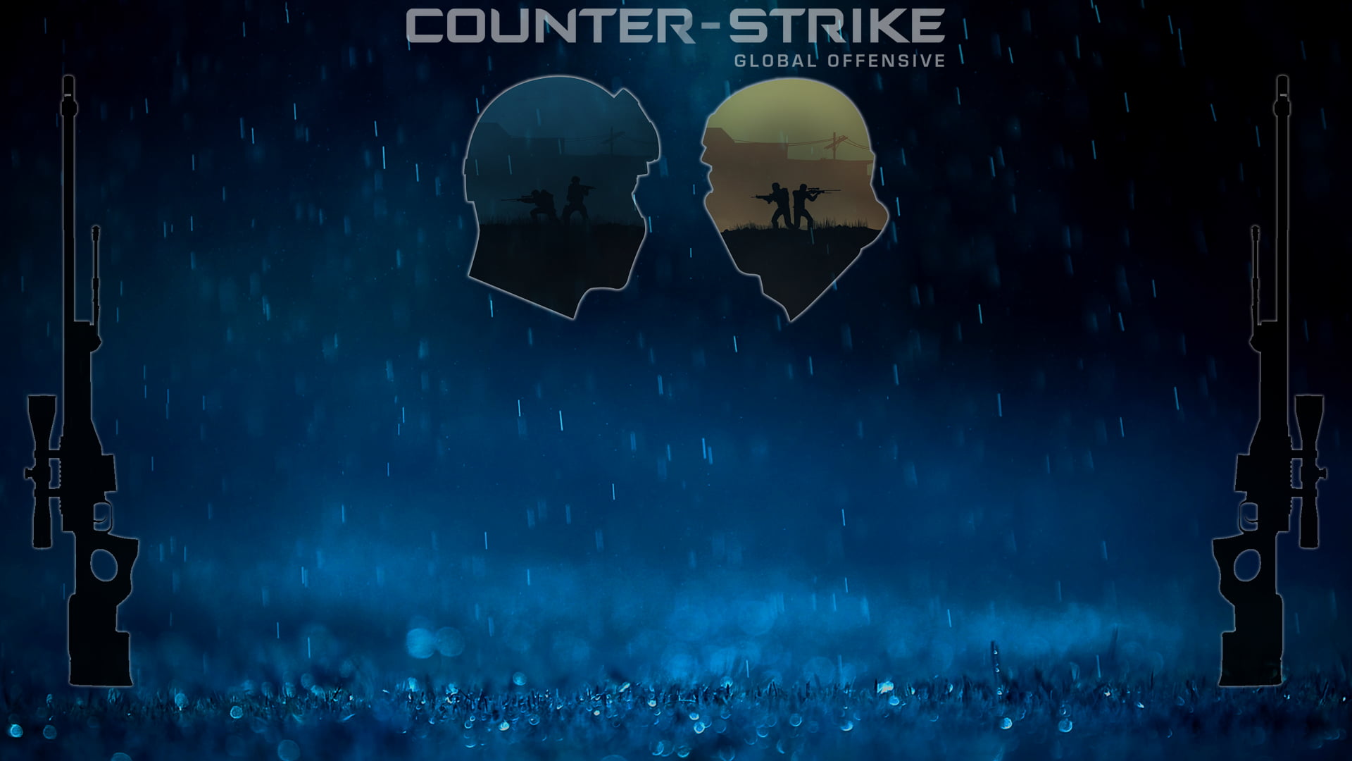 Counter Strike game poster, Counter-Strike: Global Offensive, Accuracy International AWP, Counter-Strike