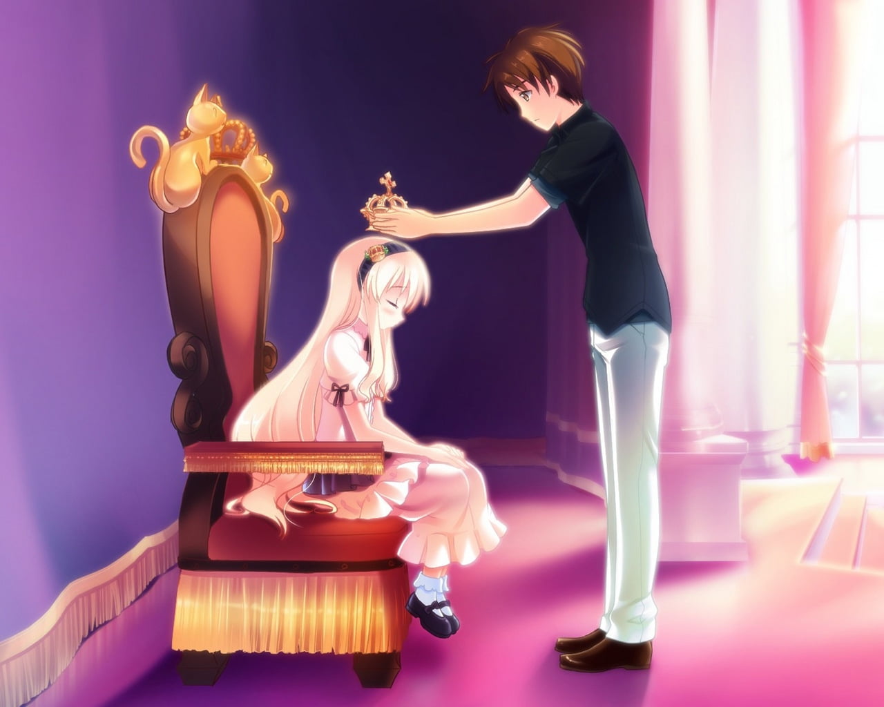 Featured image of post Anime Sitting On Throne Zerochan has 440 sitting on throne anime images and many more in its gallery