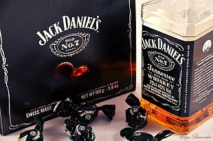 Jack Daniel's no. 7 tennesse whiskey bottle