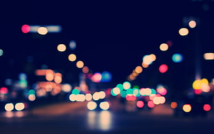 bokeh HD wallpaper