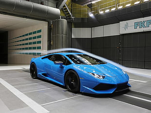blue Lamborghini Aventador coupe, Lamborghini, Lamborghini Huracan, car, vehicle