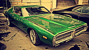 classic green coupe
